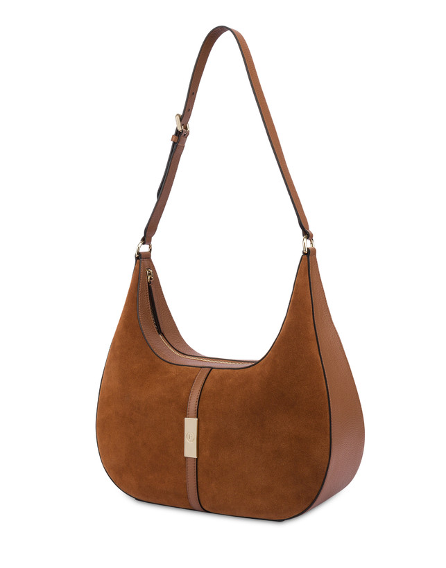 Essence crust leather hobo bag Photo 2