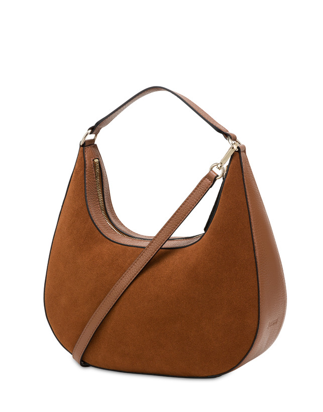 Essence crust leather micro hobo bag Photo 3