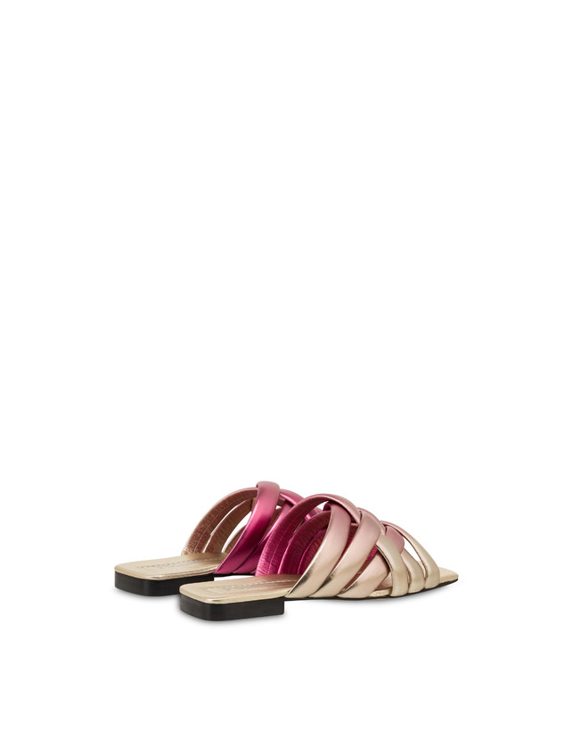 Shade laminated gradient flat sandals Photo 3