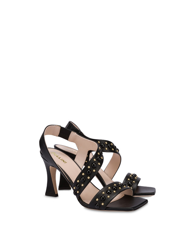 Decor studded nappa leather sandals Photo 2