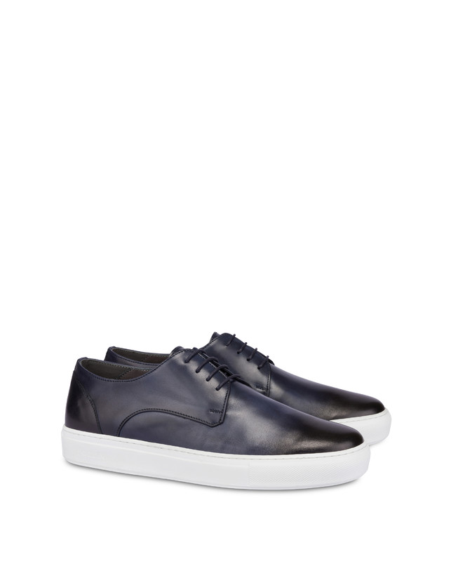 Tennis Club glossy calfskin sneakers Photo 2