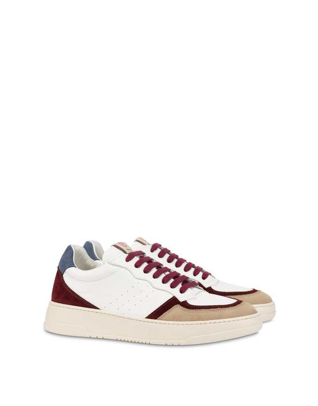 Bourton calfskin and split leather sneakers Photo 2