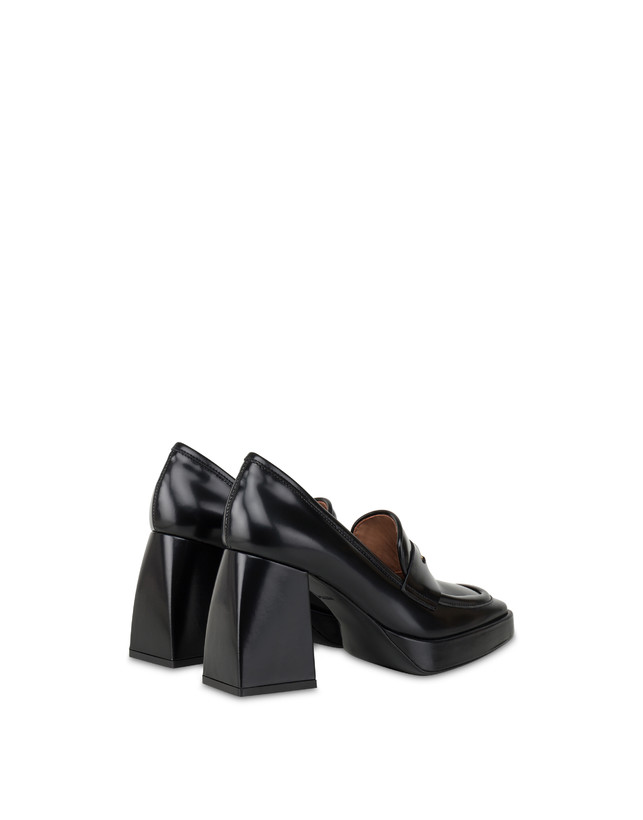 Mocassini con tacco in vitello Loafer Penny Photo 3