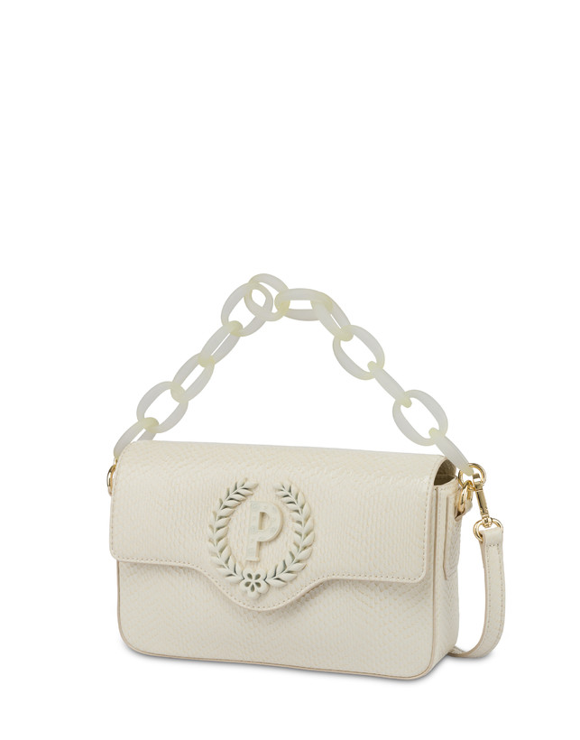 Candy python print bag with oversized chain Photo 2