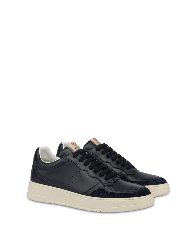 Bourton calfskin and split leather sneakers Photo 2