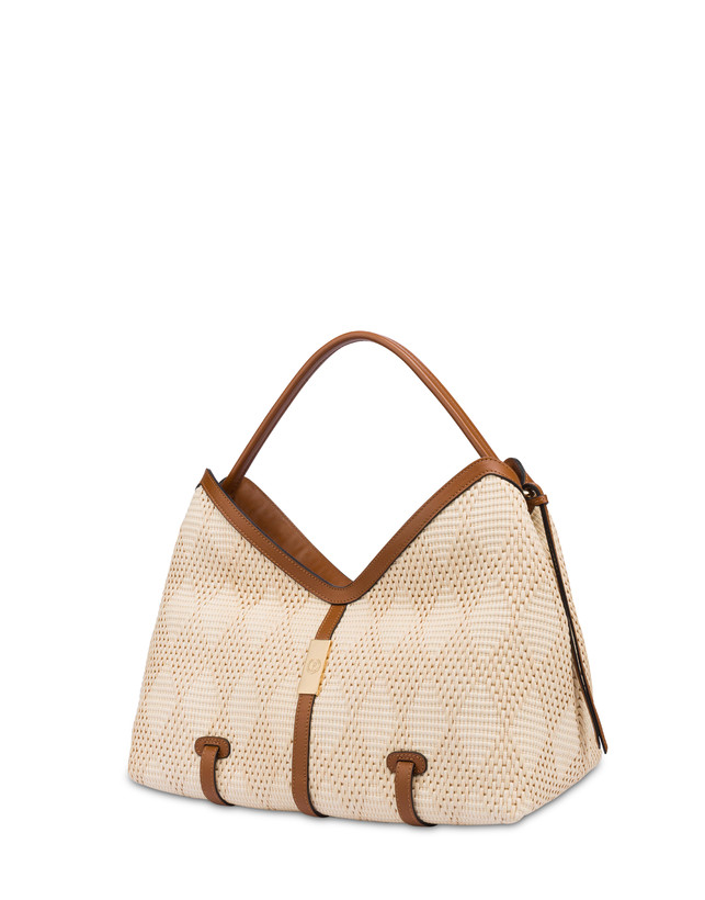 Essence straw jacquard bag Photo 2