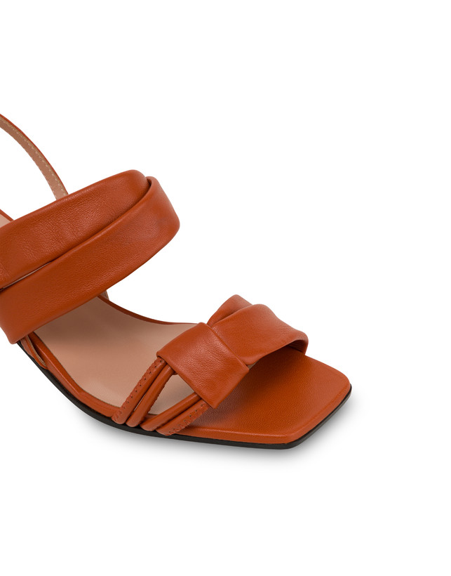 Lady Tie Nappa leather sandals Photo 4