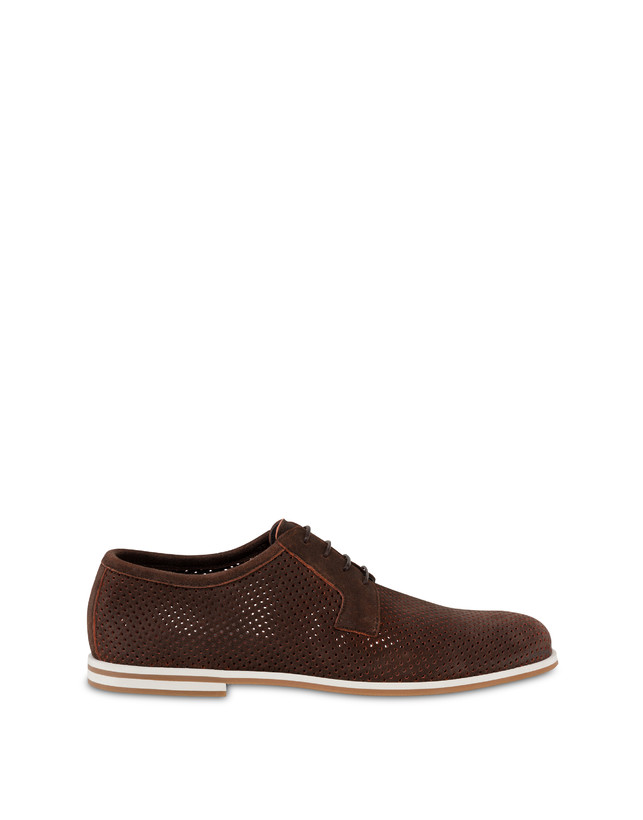 B-light perforated suede derby Photo 1