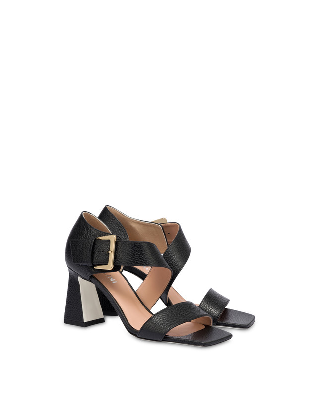 Ethos sandals in calfskin with buckle Photo 2