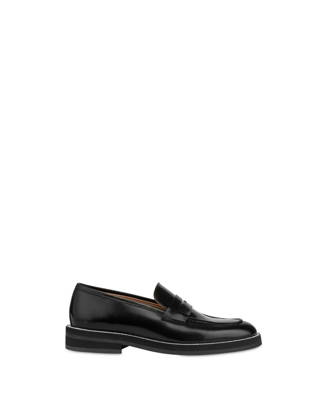 Mannish Bling Bling loafer in abraded calfskin Photo 1