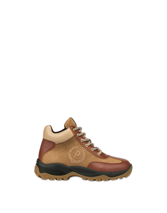 Ice Cracker walking boots in nubuck and calfskin Photo 1