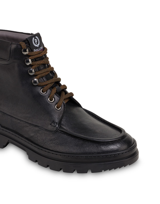 Combat boot in nappa vintage Ice Cracker Photo 6