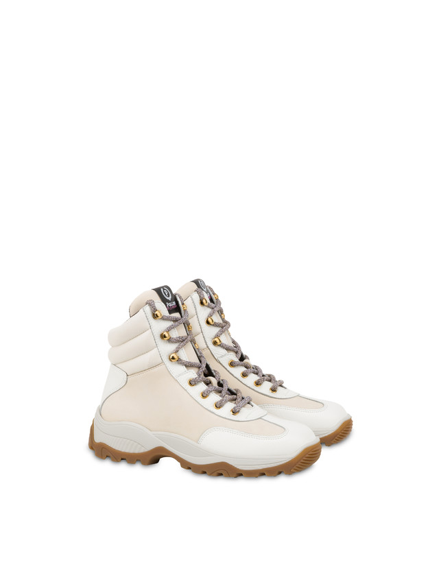 Ice Cracker high boots in nubuck and calfskin Photo 2