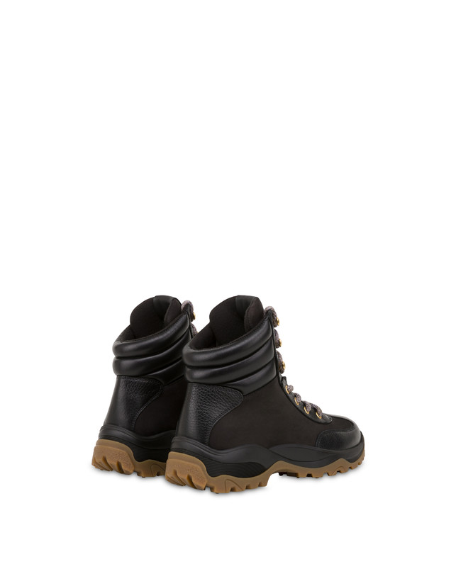 Ice Cracker high boots in nubuck and calfskin Photo 3