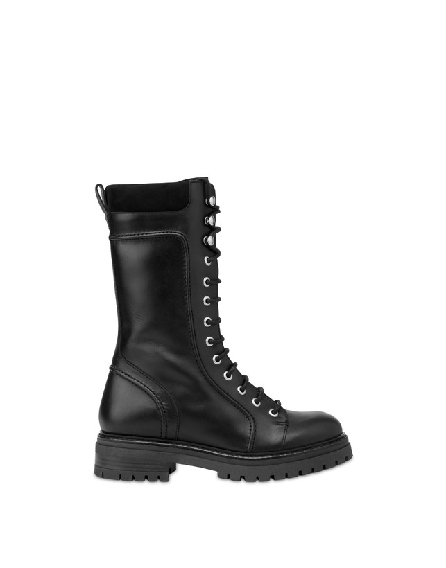 Moorland calfskin Combat Boot Photo 1