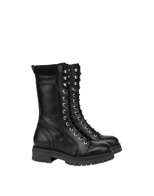 Moorland calfskin Combat Boot Photo 2