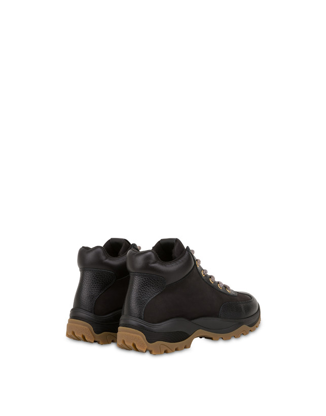 Ice Cracker walking boots in nubuck and calfskin Photo 3