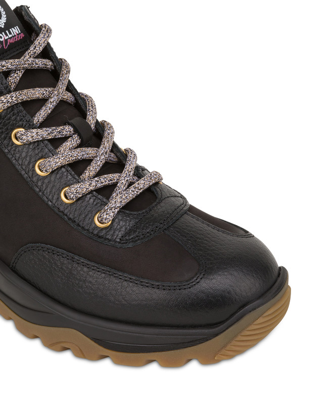 Ice Cracker walking boots in nubuck and calfskin Photo 4