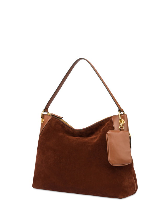 Anjia split-leather hobo bag Photo 2