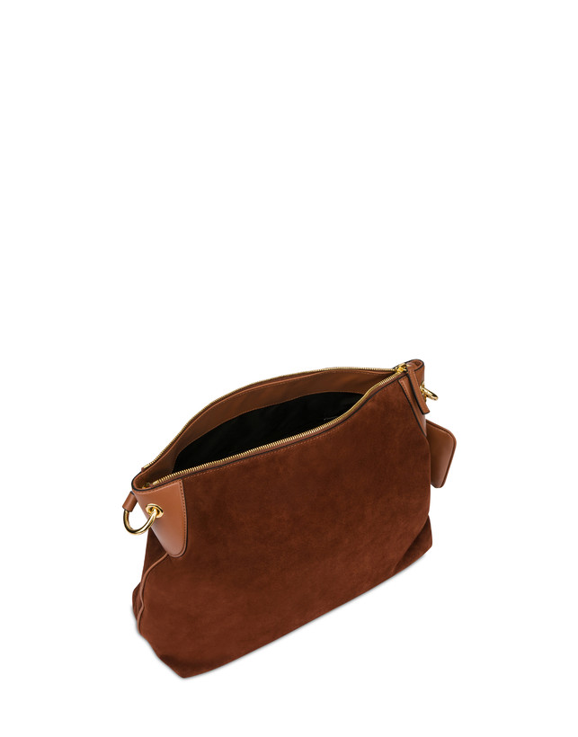 Anjia split-leather hobo bag Photo 4