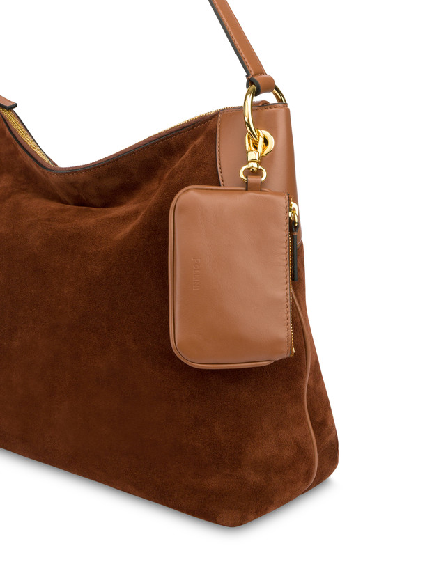 Anjia split-leather hobo bag Photo 5