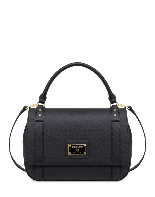 Serena top handle bag crafted from calf leather Photo 1