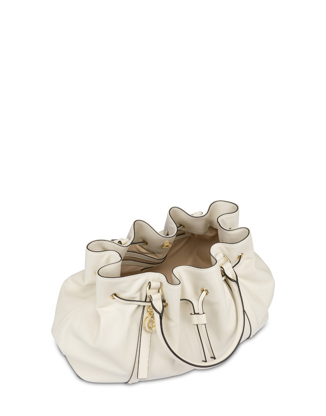 Serena double handle bag in Nappa leather Photo 4