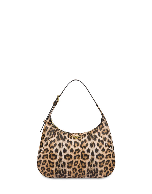 Pollini Hobo Bag Stampa Leopardata Nina Leopardo