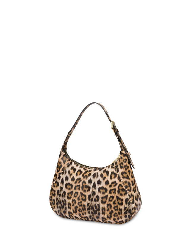 Nina leopard print hobo bag Photo 3