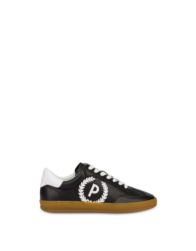 Pollini Sneakers In Pelle Venus Nero