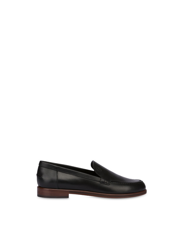 Pollini Mocassini In Vitello Oxford Nero