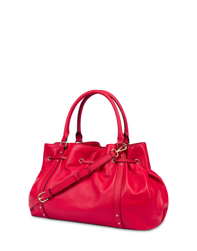 Serena double handle bag in Nappa leather Photo 3