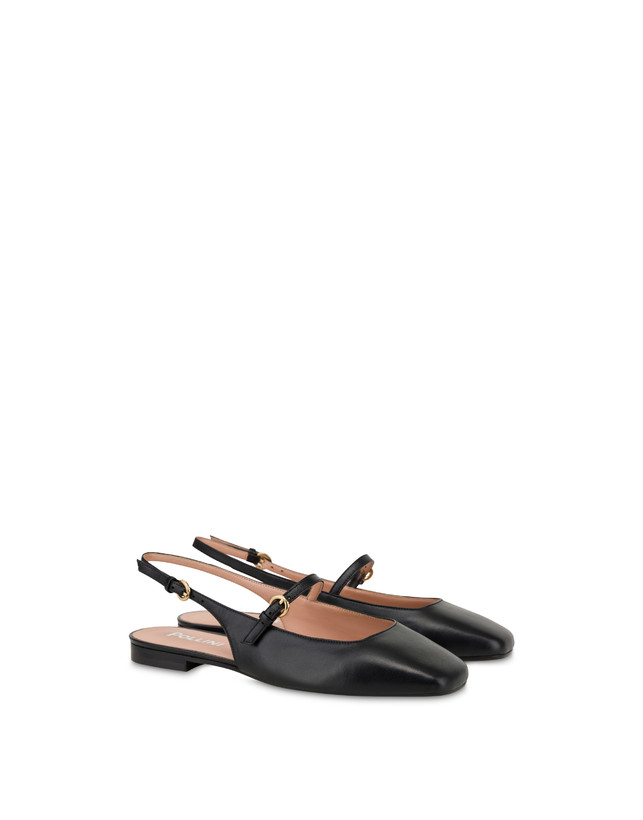 Nina Nappa Leather Slingback Ballerinas Photo 2