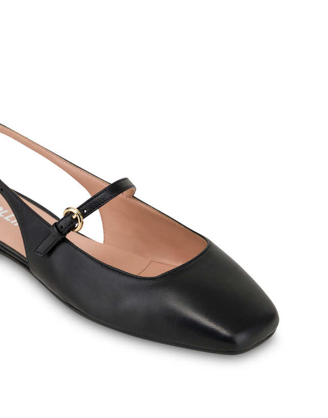 Nina Nappa Leather Slingback Ballerinas Photo 4