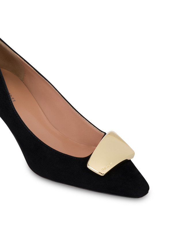 Bullion suede pump Photo 4