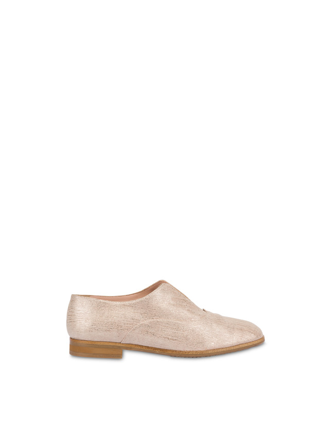 Pollini Flexy Slip-on in Metallic Suede Photo 1