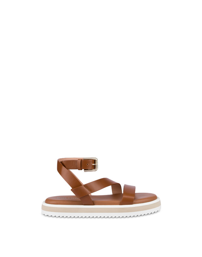 West Side flat sandals with ankle strap Photo 1