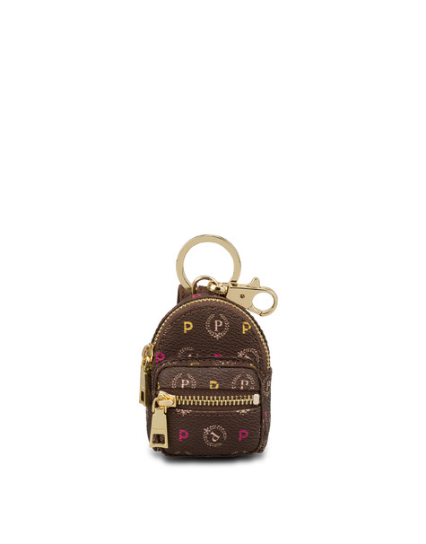 Heritage mini backpack charm MULTICOLOUR/BROWN
