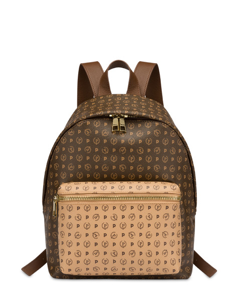 Heritage bicolor backpack BROWN/CREAM/BROWN
