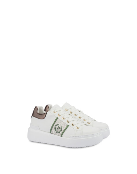 Sneakers Diamond Carrie con strass BIANCO/ANTRACITE
