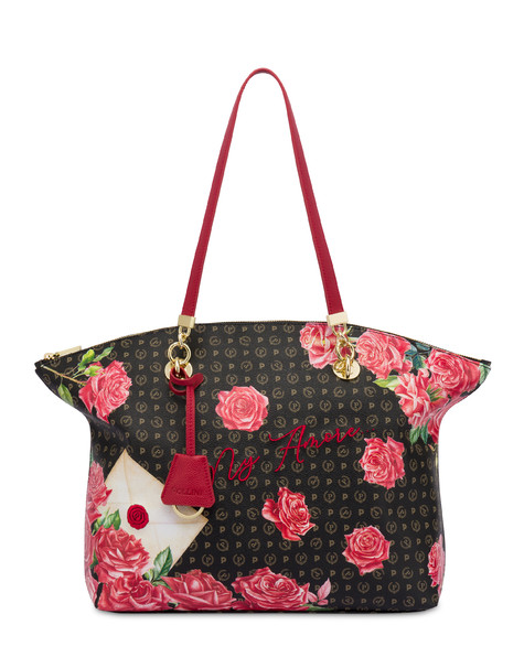 Tote bag Heritage My Amore NERO/ROSSO