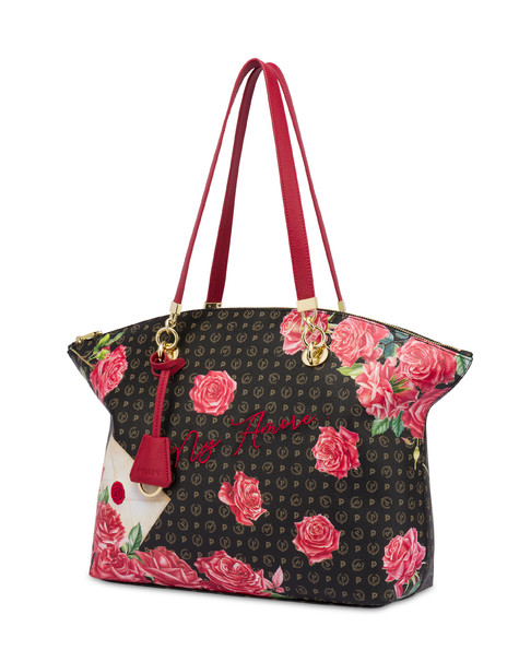 Tote bag Heritage My Amore NERO/ROSSO