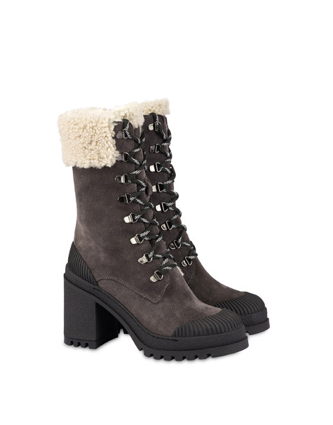 Made For Walking high heel walking boots LEAD/BEIGE
