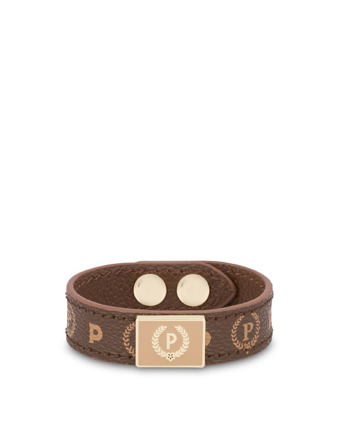 Bracelet with Heritage Bijoux buttons BROWN/BROWN