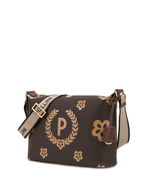Day-si! shoulder bag with adjustable shoulder strap. Heritage CREAM/BROWN/BROWN