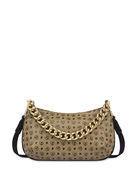 Heritage Soft Touch Chain Crossbody Bag TAUPE/BLACK