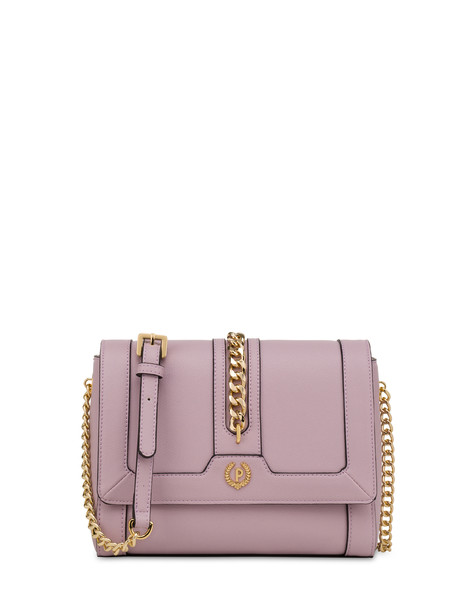 Glam shoulder bag with chain LILAC