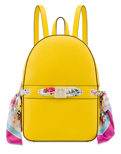 Flower Garden backpack with scarf YELLOW