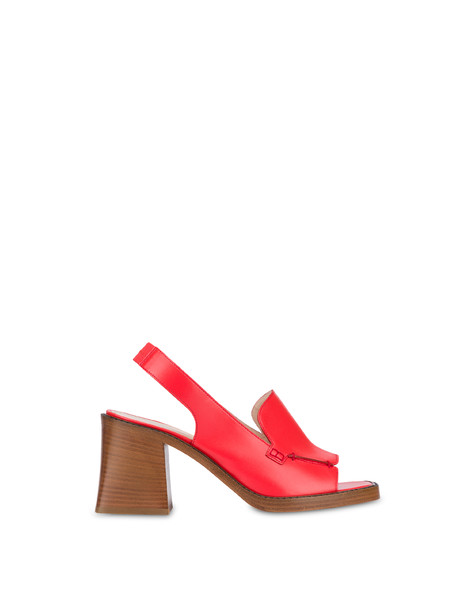 Legacy sandals in calfskin RED