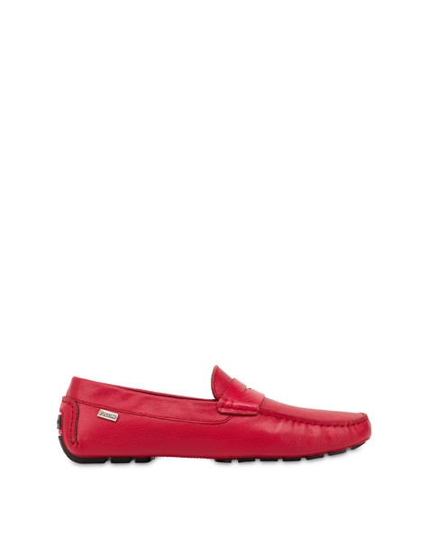 Drivers goat loafers RED